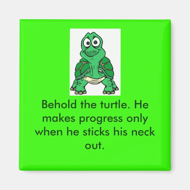 Turtle Truth Magnet (Front)