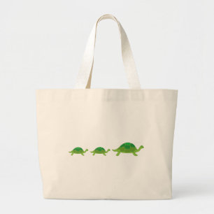Turtle, Turtle, Turtle Large Tote Bag