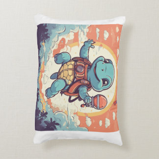 Turtle vector Illustration Decorative Cushion