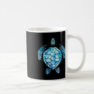 Turtle Watercolor Tie Dye Sea Ocean Save Planet Ea Coffee Mug