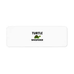 TURTLE WHISPERER RETURN ADDRESS LABEL