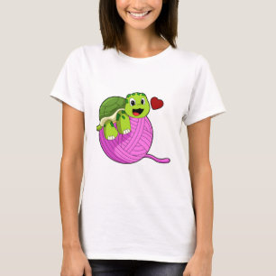 Turtle with Ball of Wool T-Shirt