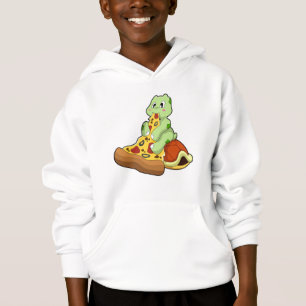 Turtle with Pizza