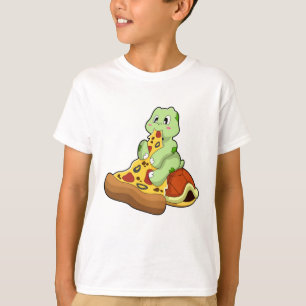 Turtle with Pizza T-Shirt