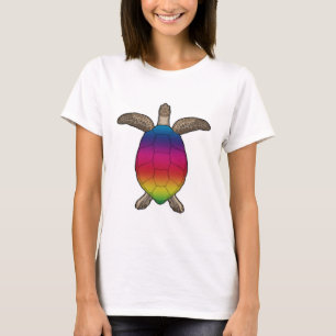 Turtle with Rainbow Colors T-Shirt