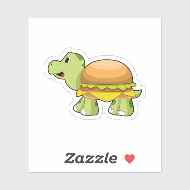 Turtle with Shell as Burger.PNG (Sheet)