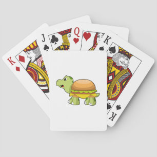 Turtle with Shell as Burger.PNG Playing Cards