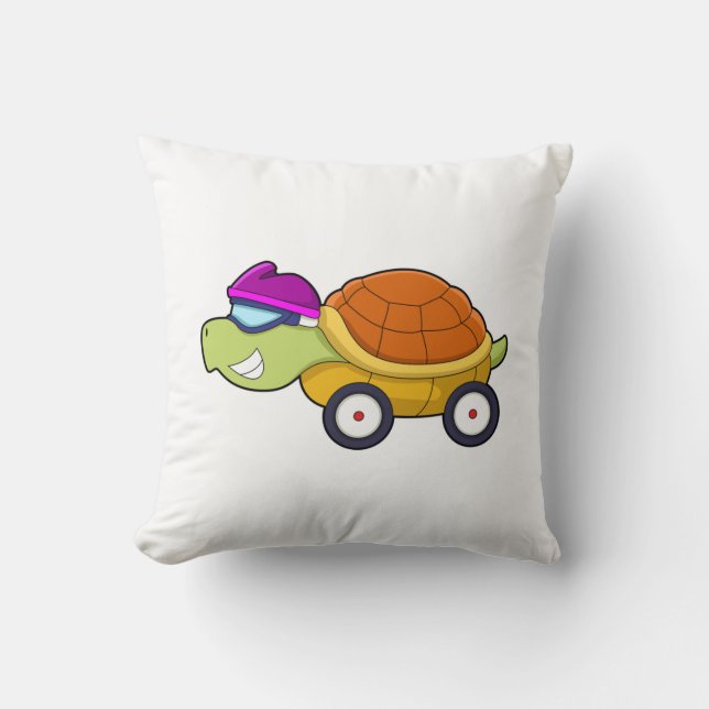 Turtle with Shell as Car Cushion (Front)