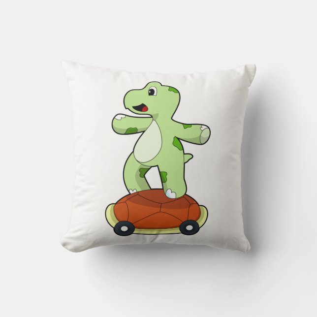 Turtle with Shell as Skateboard Cushion (Front)