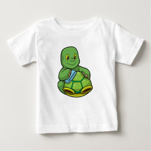 Turtle with Shell & Cleaning rag Baby T-Shirt