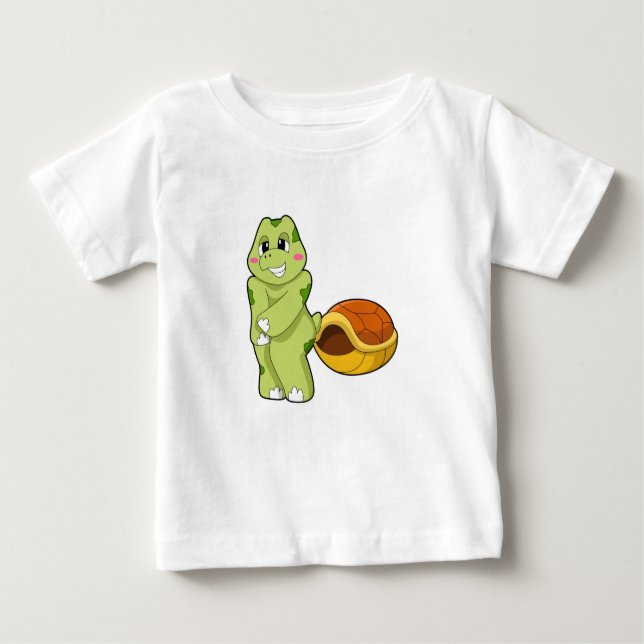 Turtle without Shell Shy.PNG Baby T-Shirt (Front)
