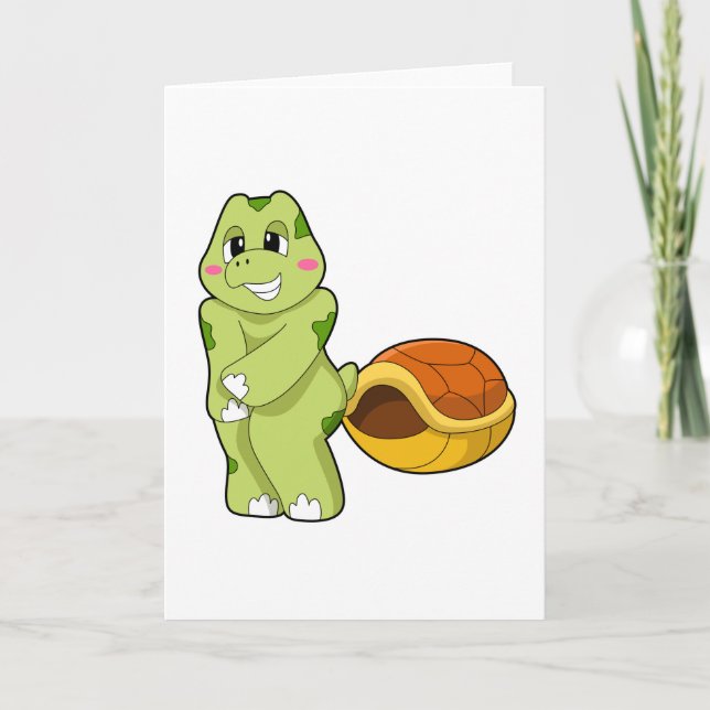 Turtle without Shell Shy.PNG Card (Front)