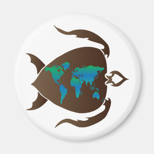 Turtle-world Magnet