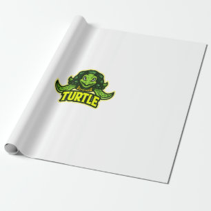 turtle wrapping paper