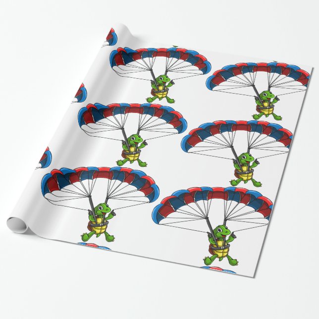 Turtle Wrapping Paper (Unrolled)