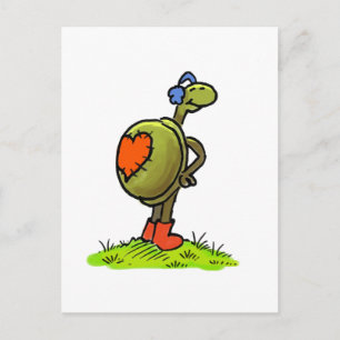 turtlelove simple postcard
