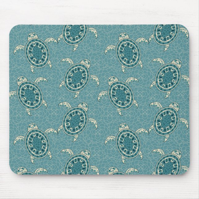 turtles background mouse pad (Front)