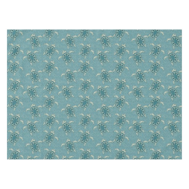 turtles background tablecloth (Front (Horizontal))