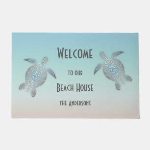 Turtles Beach House Doormat