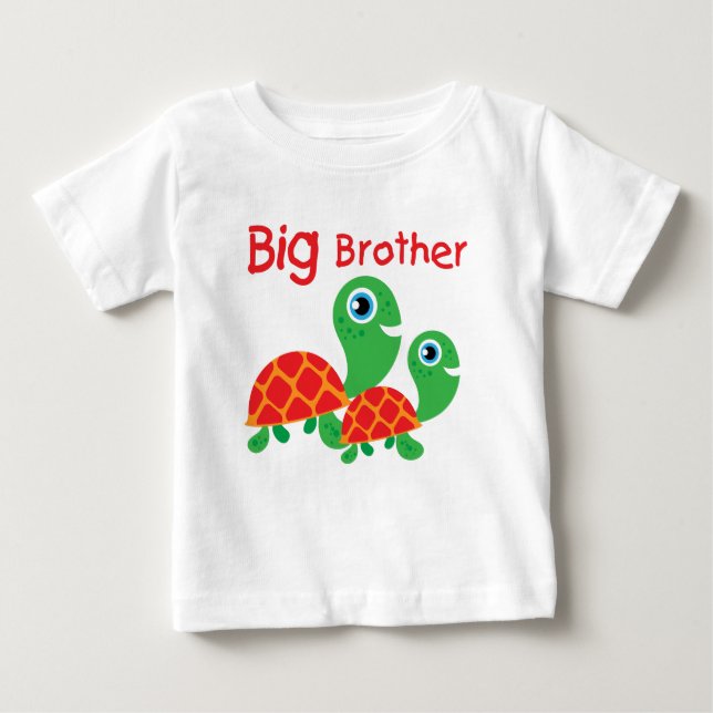 Turtles Big Brother Baby T-Shirt (Front)