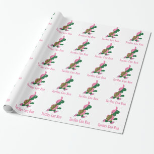 Turtles Can Run Wrapping Paper