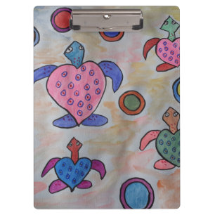Turtles & Circles Clipboard
