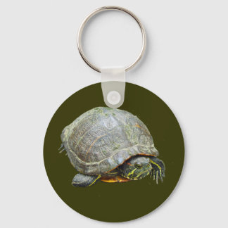 Turtle's Day Off Key Ring