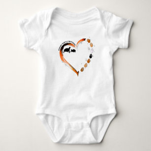Turtles Every Turtle Matters Golden Heart Paws Baby Bodysuit