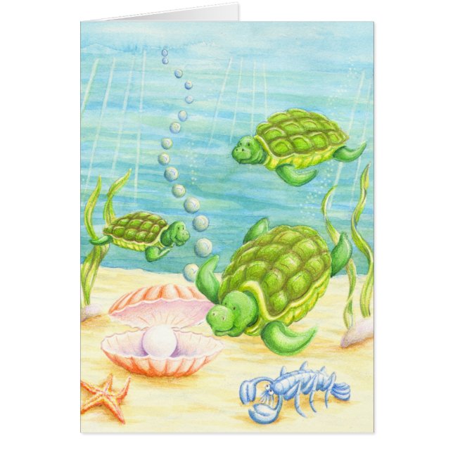 Turtles Find a Pearl (Front)