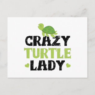 Turtles Girl Reptiles Pet Turtle Christmas Gift Postcard