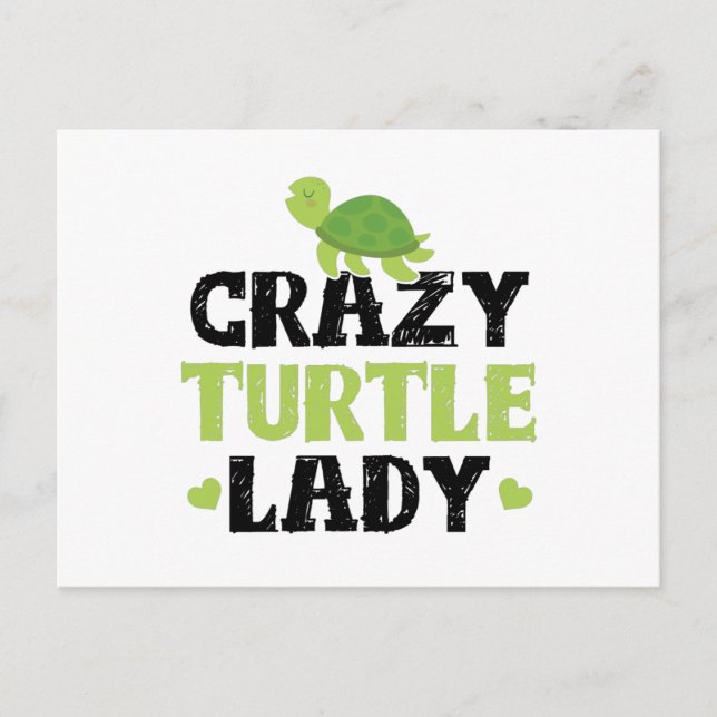 Turtles Girl | Reptiles Pet Turtle Christmas Gift Postcard (Front)