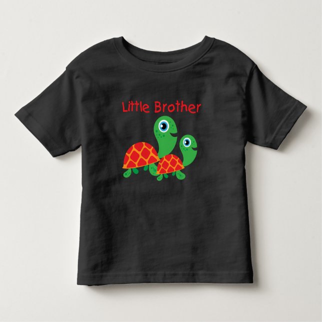 Turtles Little Brother Toddler T-Shirt (Front)