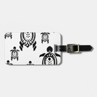 turtles luggage tag