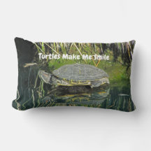 Turtles Make Me Smile Water Reflection Lake Animal