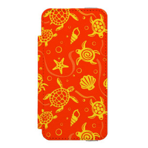 Turtles Pattern Incipio Watson™ iPhone 5 Wallet Case