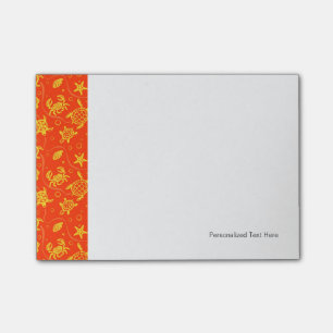 Turtles Pattern Post-it Notes
