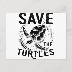 Turtles Pets Reptile Animals Gifts Postcard