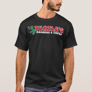 Turtle's Records and Tapes - Original (White Text) T-Shirt