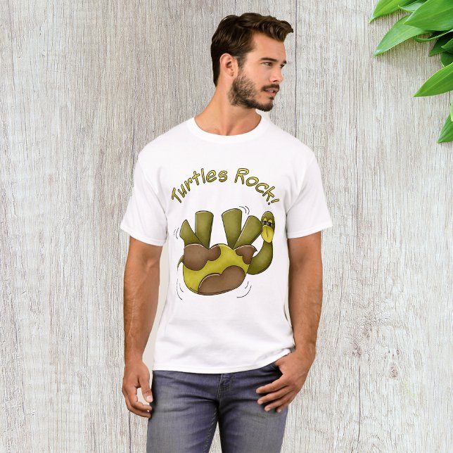 Turtles Rock Mens T-Shirt (Creator Uploaded)
