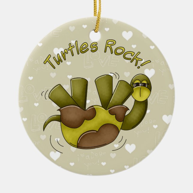 Turtles Rock ornament (Front)