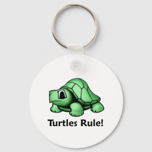 Turtles Rule! Key Ring