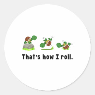 Turtles Sealife Cute Sea Turtle Lover Animal Gift Classic Round Sticker