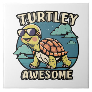 Turtley Awesome Ceramic Tile