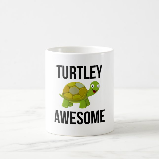 Turtley Awesome Coffee Mug (Center)