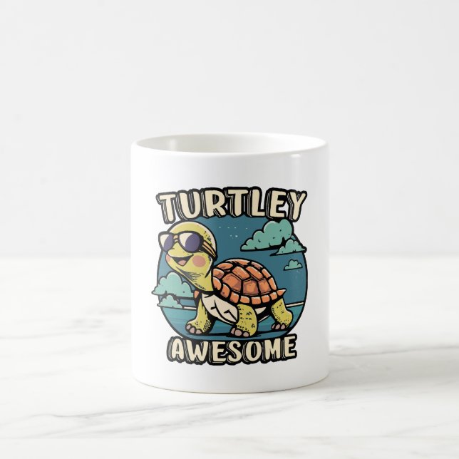 Turtley Awesome  Coffee Mug (Center)