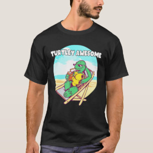Turtley Awesome - Cool Turtle Ocean T-Shirt