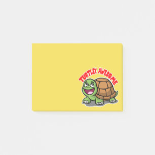 Turtley Awesome Post-it Notes
