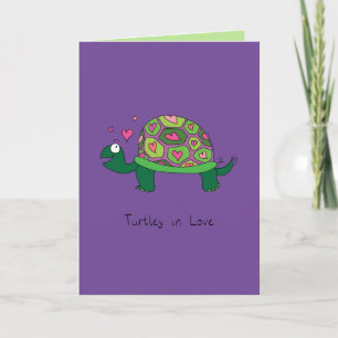 Turtley in Love - Valentine's Greeting Card
