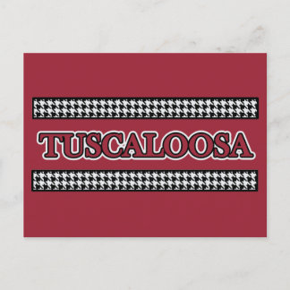 Tuscaloosa, AL Houndstooth - Postcard