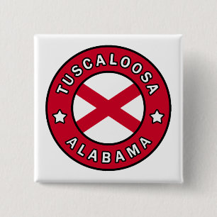 Tuscaloosa Alabama 15 Cm Square Badge